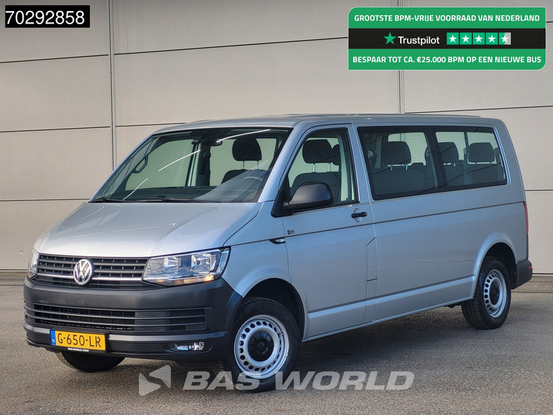 Volkswagen TRANSPORTER 102PK Ex.BPM + EX BTW Personenvervoer L2H1 Trekhaak Navi Airco Cruise Camera Parkeersensoren Kombi TV Taxi Euro6 Airco Trekhaak Cruise - Minibus, Passenger van: picture 1 Volkswagen TRANSPORTER 102PK Ex.BPM + EX BTW Personenvervoer L2H1 Trekhaak Navi Airco Cruise Camera Parkeersensoren Kombi TV Taxi Euro6 Airco Trekhaak Cruise - Minibus, Passenger van: picture 1