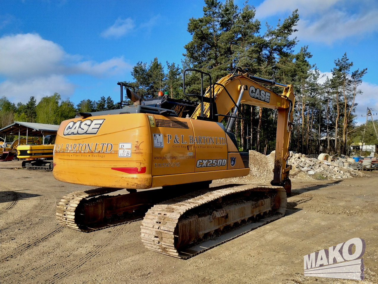 CASE CX250D - Crawler excavator: picture 4 CASE CX250D - Crawler excavator: picture 4