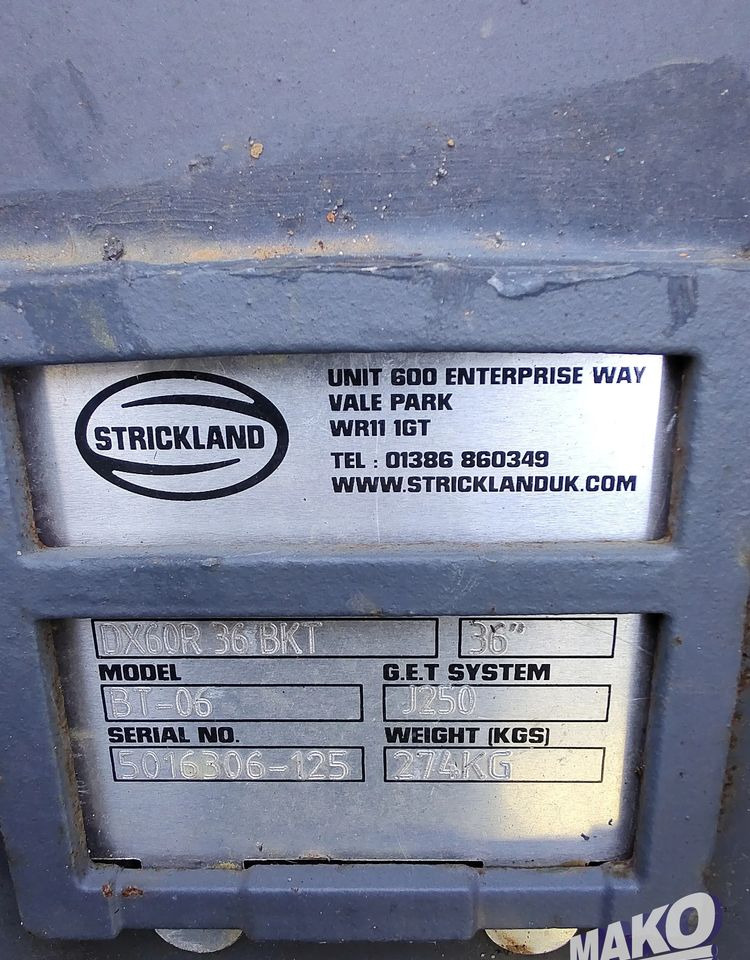 NOWA Łyżka Strickland 90cm do koparki Miller fi 45 (nieużywana) - Excavator bucket: picture 5 NOWA Łyżka Strickland 90cm do koparki Miller fi 45 (nieużywana) - Excavator bucket: picture 5