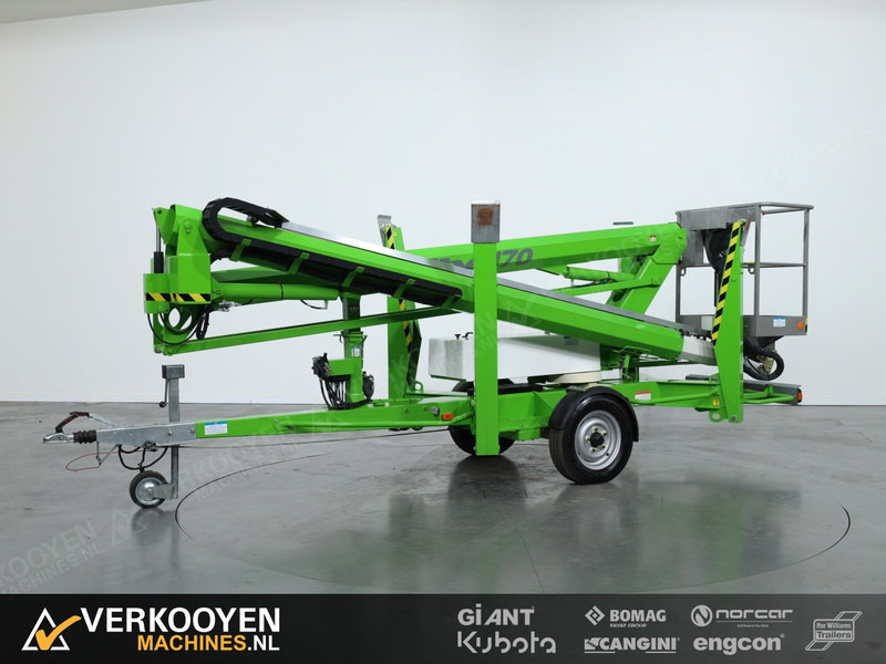 Niftylift 170HE Accu Spinhoogwerker Aanhanger Nieuwe Accu's! - Trailer mounted boom lift: picture 1 Niftylift 170HE Accu Spinhoogwerker Aanhanger Nieuwe Accu's! - Trailer mounted boom lift: picture 1