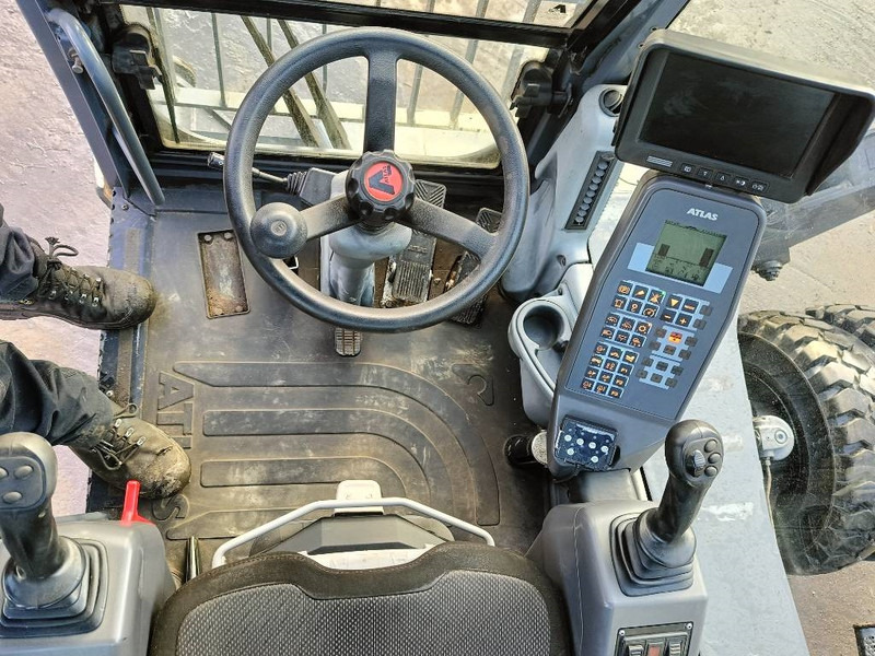 Waste/ Industry handler for transportation of garbage Atlas 350MH - 350 MH overslag kraan waste handler umslag: picture 18