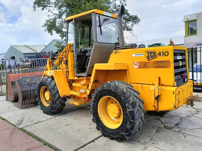 JCB 410 shovel wiellader loader + 2 bakken 4x4 robuust - Wheel loader: picture 2 JCB 410 shovel wiellader loader + 2 bakken 4x4 robuust - Wheel loader: picture 2