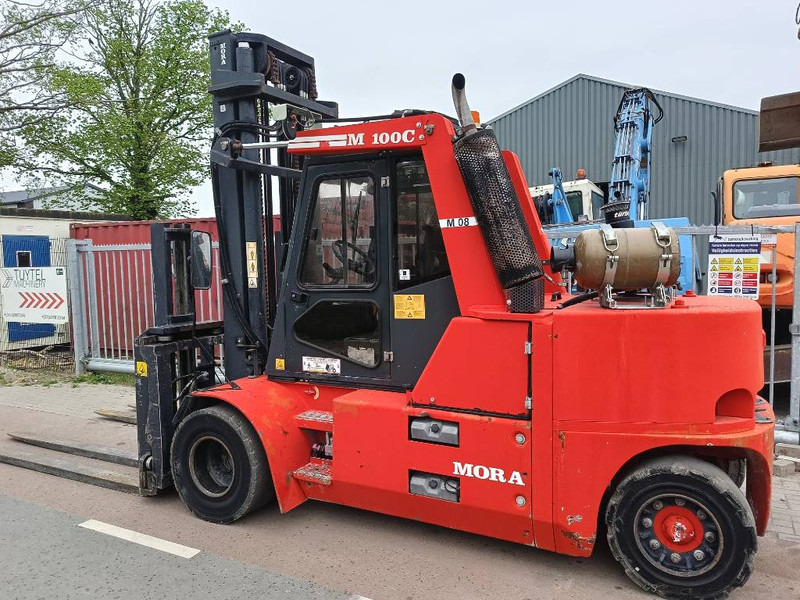 MORA M 100 C 10 ton heftrucl forklift stapler lpg gas - LPG forklift: picture 1 MORA M 100 C 10 ton heftrucl forklift stapler lpg gas - LPG forklift: picture 1