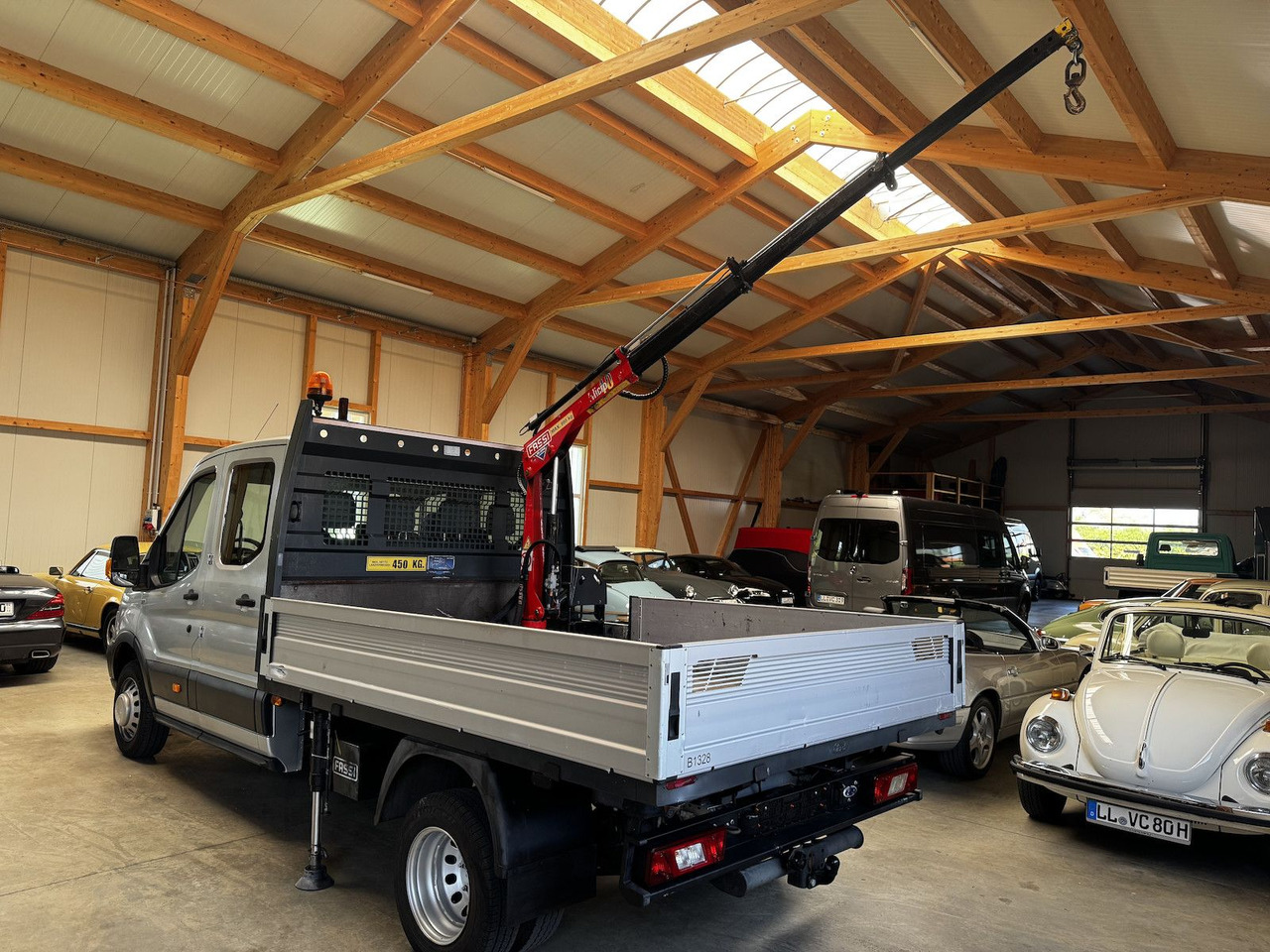 Ford Transit FT 350 DokaTdCI 1.2t Fassi Kran - Open body delivery van, Combi van: picture 2 Ford Transit FT 350 DokaTdCI 1.2t Fassi Kran - Open body delivery van, Combi van: picture 2