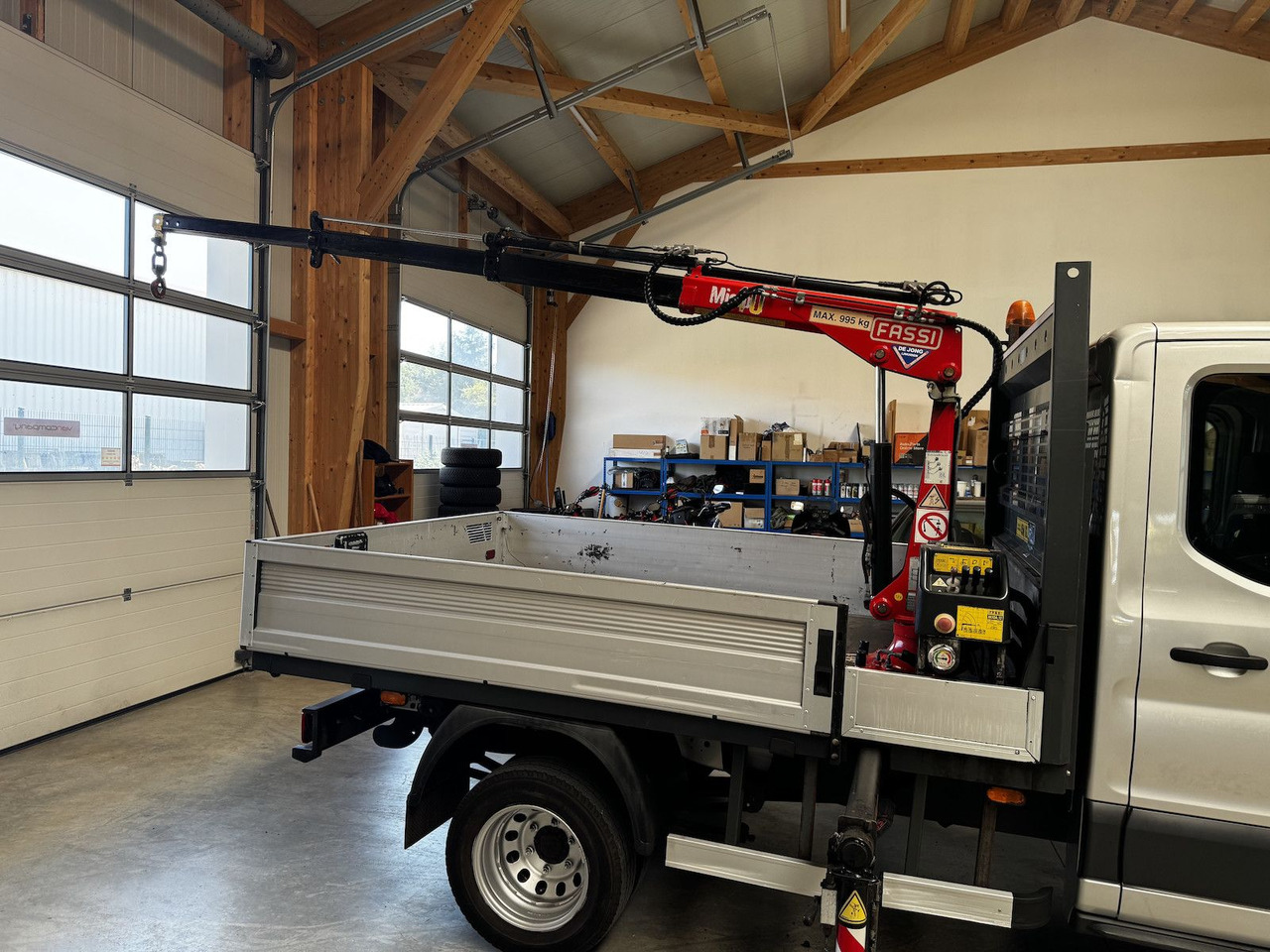 Ford Transit FT 350 DokaTdCI 1.2t Fassi Kran - Open body delivery van, Combi van: picture 5 Ford Transit FT 350 DokaTdCI 1.2t Fassi Kran - Open body delivery van, Combi van: picture 5