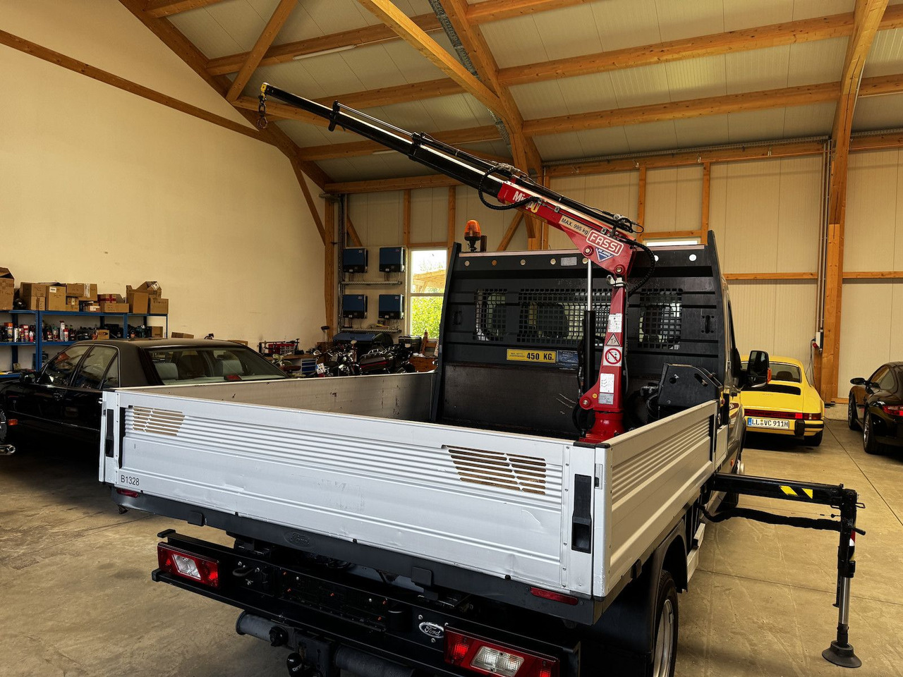 Ford Transit FT 350 DokaTdCI 1.2t Fassi Kran - Open body delivery van, Combi van: picture 3 Ford Transit FT 350 DokaTdCI 1.2t Fassi Kran - Open body delivery van, Combi van: picture 3