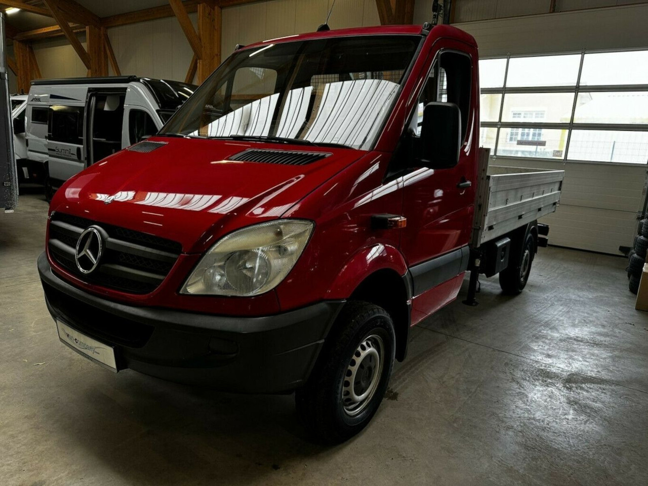 Mercedes-Benz Sprinter 315 CDI 4x4 Allrad HIAB Kran 017T - Open body delivery van: picture 3 Mercedes-Benz Sprinter 315 CDI 4x4 Allrad HIAB Kran 017T - Open body delivery van: picture 3