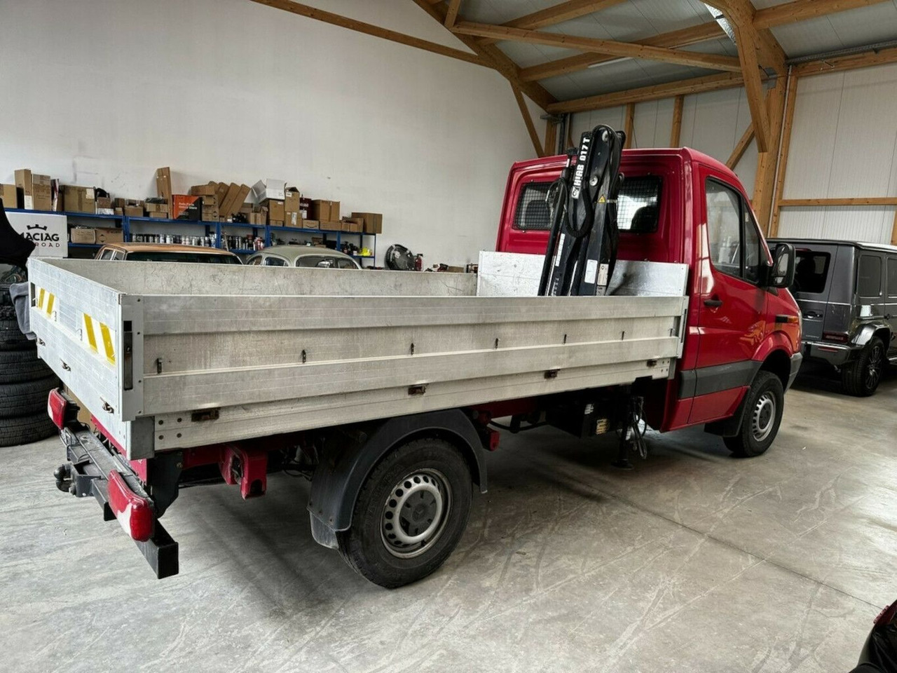 Mercedes-Benz Sprinter 315 CDI 4x4 Allrad HIAB Kran 017T - Open body delivery van: picture 5 Mercedes-Benz Sprinter 315 CDI 4x4 Allrad HIAB Kran 017T - Open body delivery van: picture 5