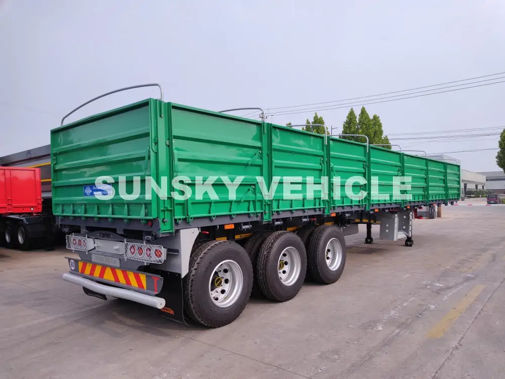 SUNSKY HENRED TYPRE DROPSIDE TRAILER - Dropside/ Flatbed semi-trailer: picture 4 SUNSKY HENRED TYPRE DROPSIDE TRAILER - Dropside/ Flatbed semi-trailer: picture 4