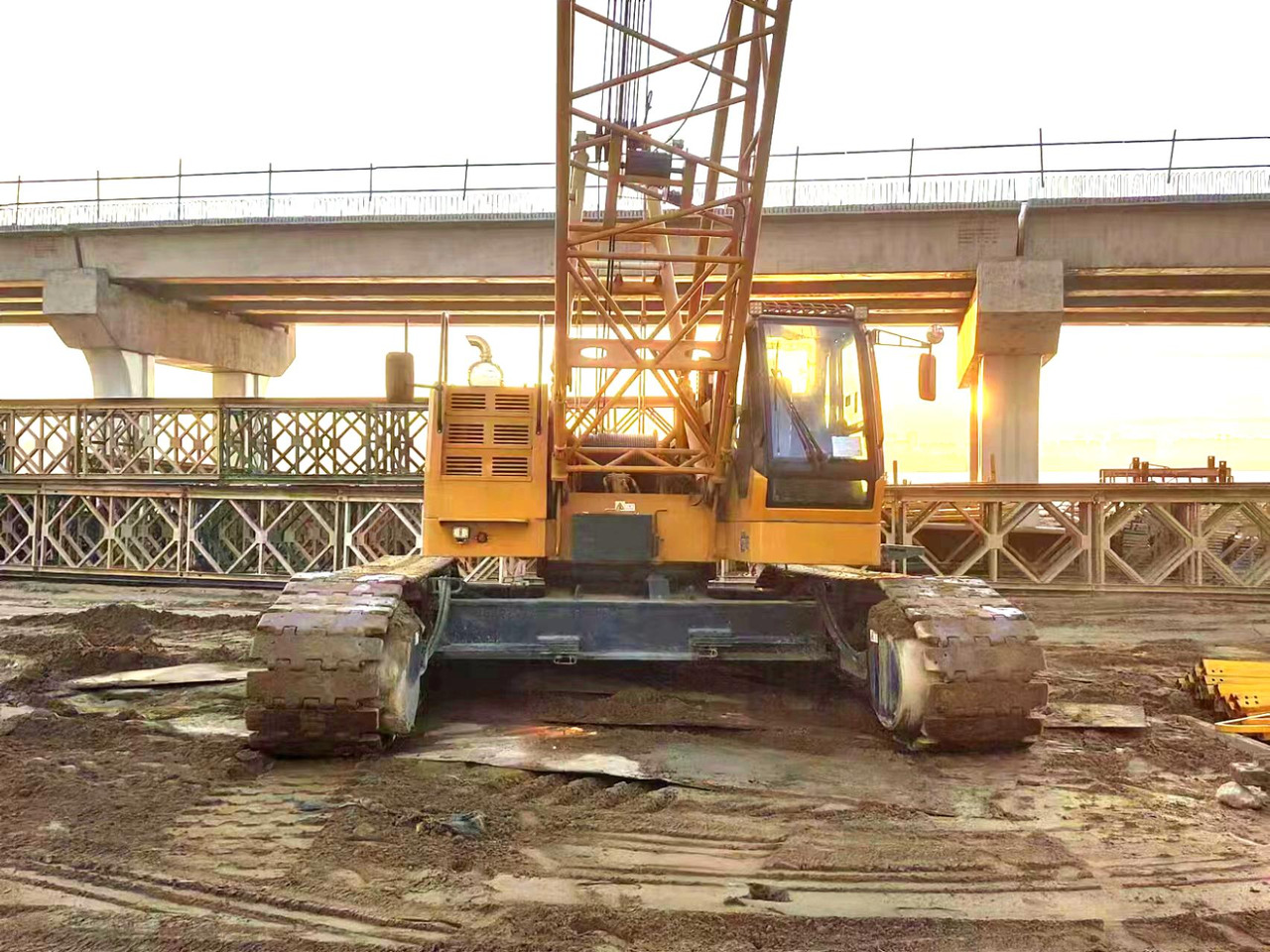 XCMG Official 75 Ton Mechanical Crawler Crane XGC75 Used Hydraulic Mobile Crane Hot Sale - Crawler crane: picture 2 XCMG Official 75 Ton Mechanical Crawler Crane XGC75 Used Hydraulic Mobile Crane Hot Sale - Crawler crane: picture 2