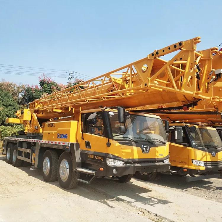 XCMG Official Second Hand QY70K-I 70t Telescopic Jib Pickup Truck Crane For Sale - Mobile crane: picture 2 XCMG Official Second Hand QY70K-I 70t Telescopic Jib Pickup Truck Crane For Sale - Mobile crane: picture 2