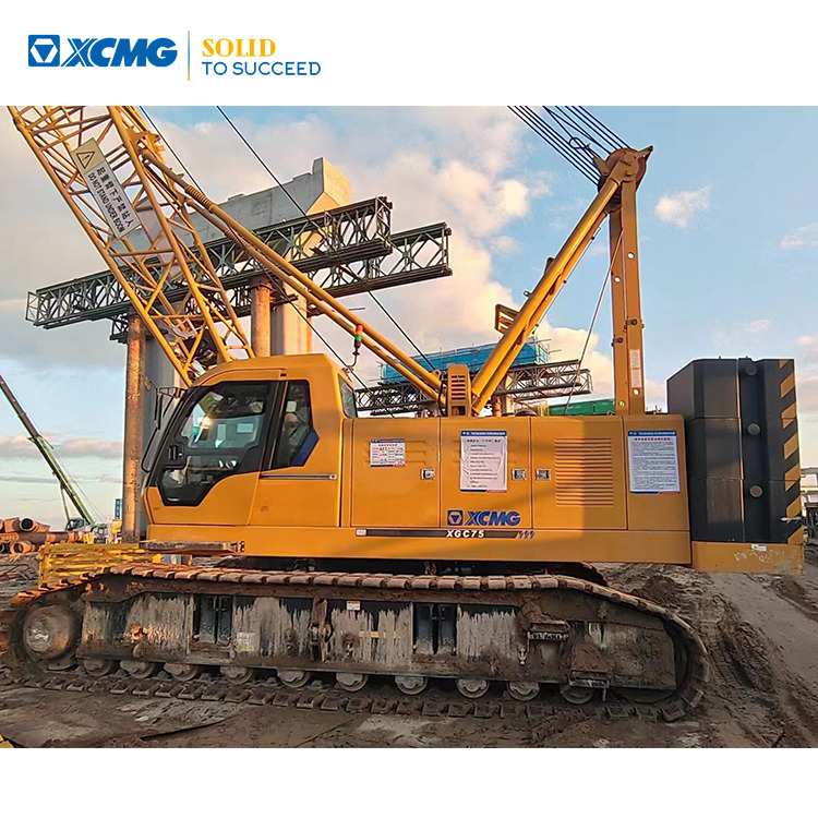 XCMG Official Used Mini Mobile Crane XGC75 75 Ton Crawler Crane With Cheap Price - Crawler crane: picture 1 XCMG Official Used Mini Mobile Crane XGC75 75 Ton Crawler Crane With Cheap Price - Crawler crane: picture 1