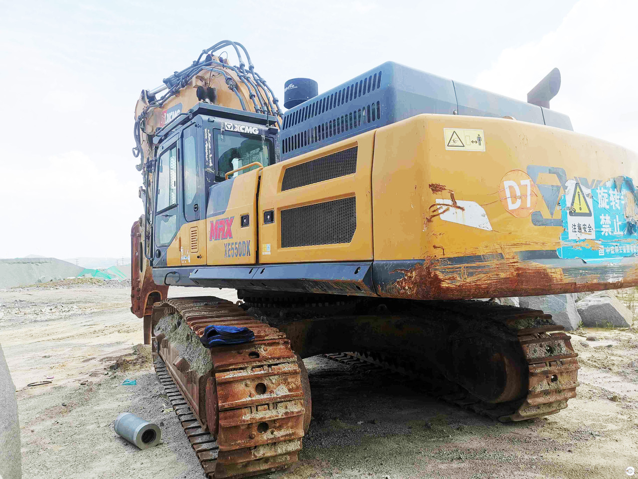 XCMG XE550DK 55ton heavy digger machine excavator used price - Crawler excavator: picture 3 XCMG XE550DK 55ton heavy digger machine excavator used price - Crawler excavator: picture 3
