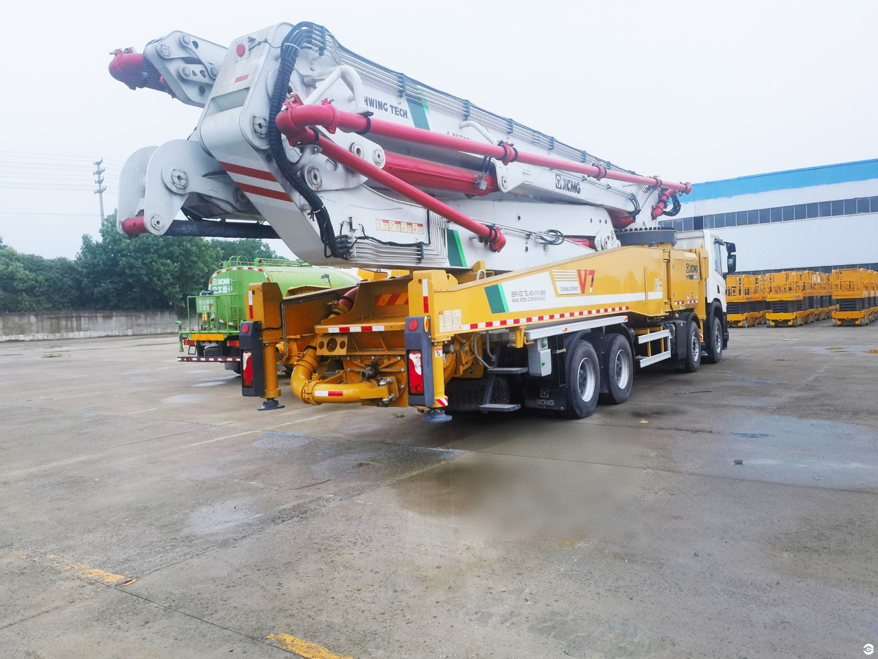 XCMG official HB62V 62m Schwing used concrete pump truck price - Concrete pump truck: picture 3 XCMG official HB62V 62m Schwing used concrete pump truck price - Concrete pump truck: picture 3
