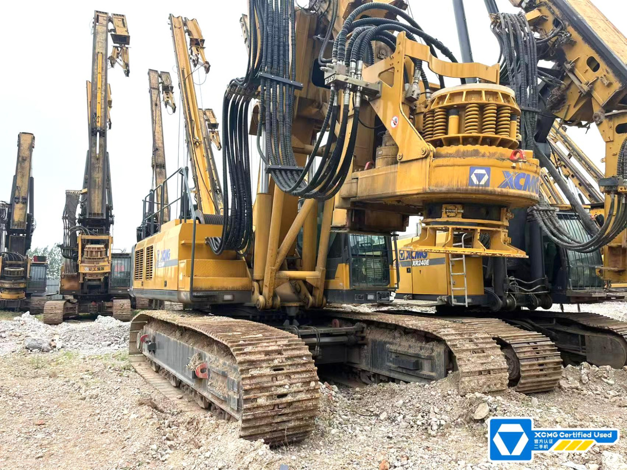 XCMG second hand crawler mobile rotary drilling rig sale in China - Drilling rig: picture 5 XCMG second hand crawler mobile rotary drilling rig sale in China - Drilling rig: picture 5