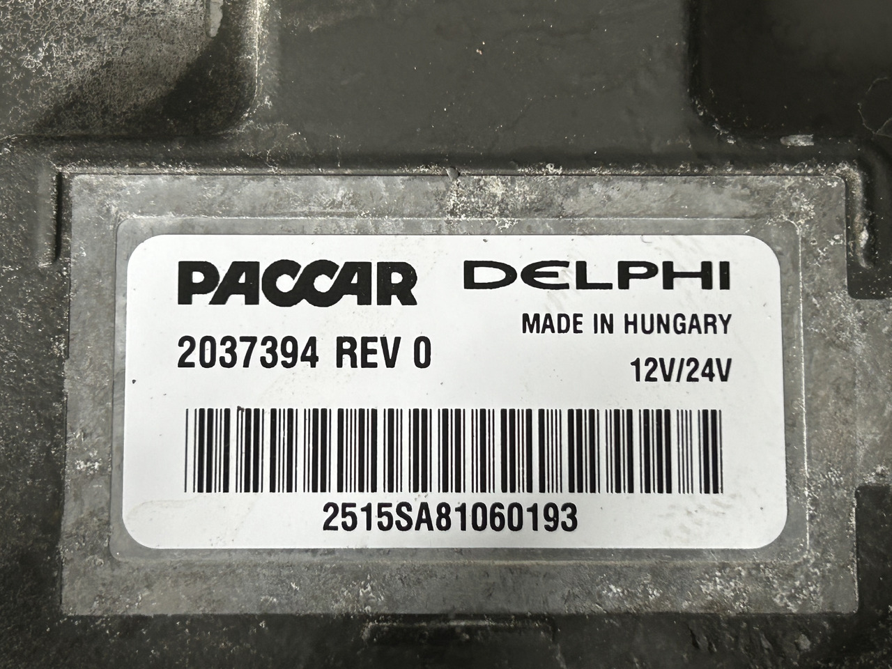 DAF ENGINE CONTROLLER DAF XF 106 480 - ECU: picture 4 DAF ENGINE CONTROLLER DAF XF 106 480 - ECU: picture 4