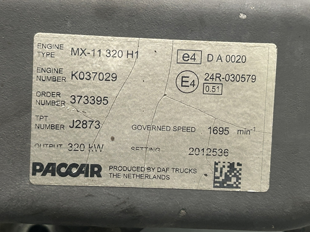 DAF XF 106 MX-11 WATER PUMP - Coolant pump for Truck: picture 2 DAF XF 106 MX-11 WATER PUMP - Coolant pump for Truck: picture 2