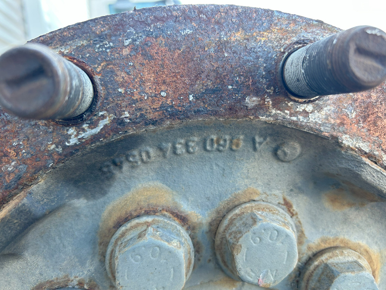 MERCEDES ACTROS MP4 AXLE + HUBS FRONT - Front axle for Truck: picture 5 MERCEDES ACTROS MP4 AXLE + HUBS FRONT - Front axle for Truck: picture 5