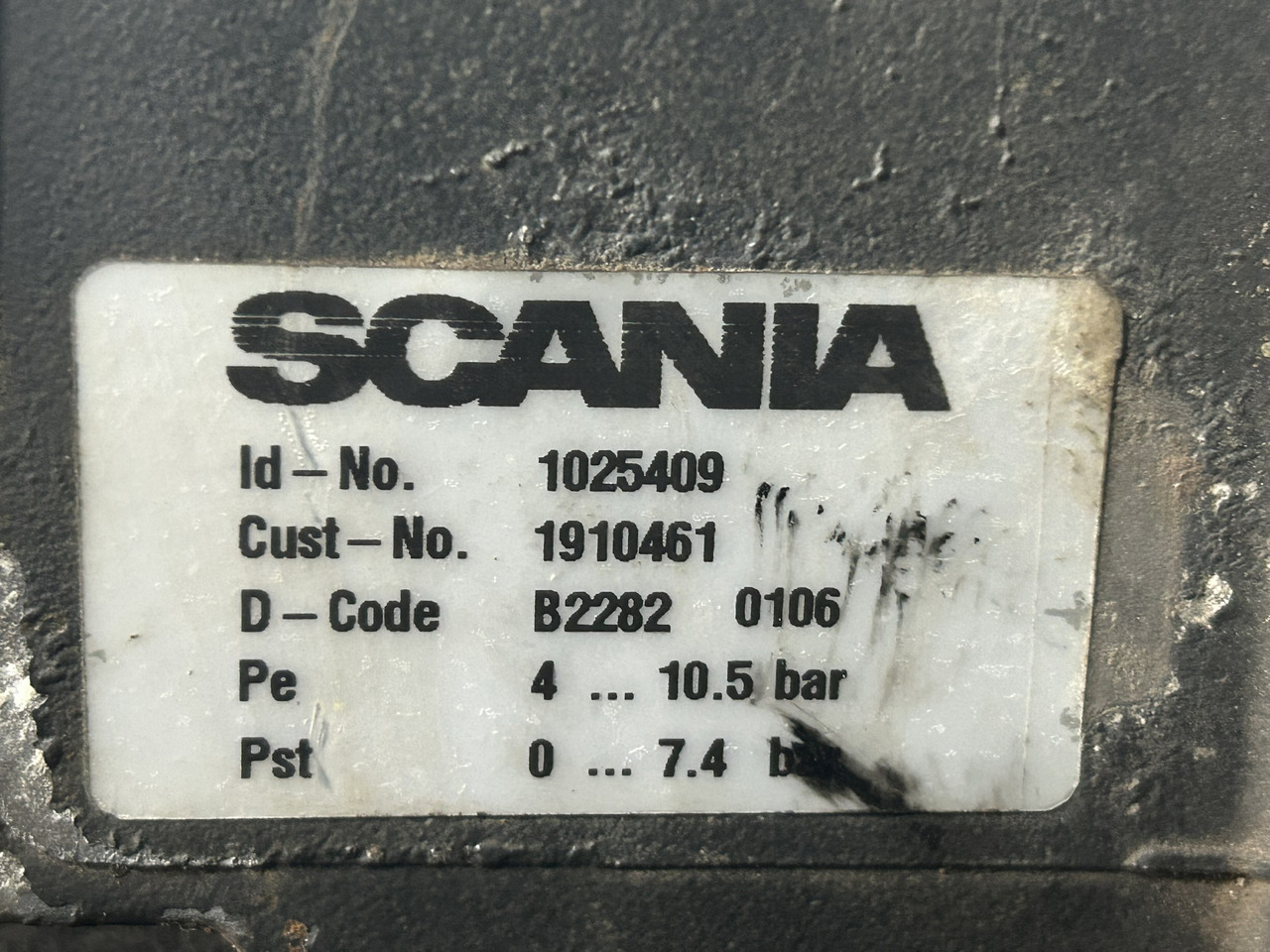 SCANIA Retarder Solenoid Valve - Brake valve: picture 3 SCANIA Retarder Solenoid Valve - Brake valve: picture 3