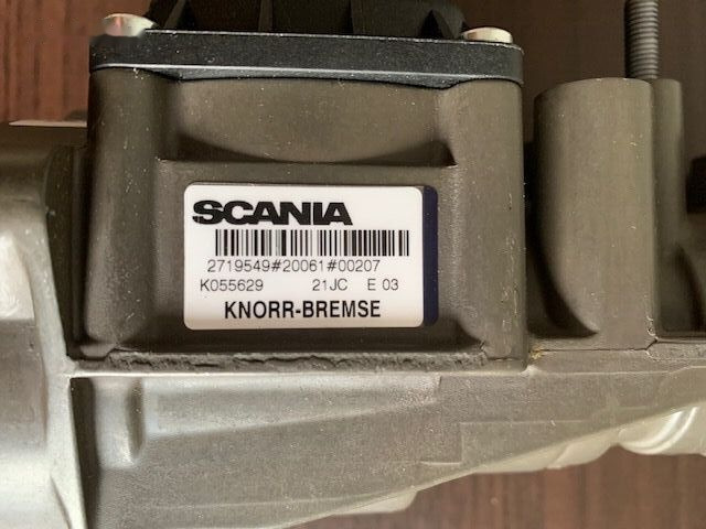 Scania EBS brake valve Scania R truck - Brake valve for Truck: picture 2 Scania EBS brake valve Scania R truck - Brake valve for Truck: picture 2