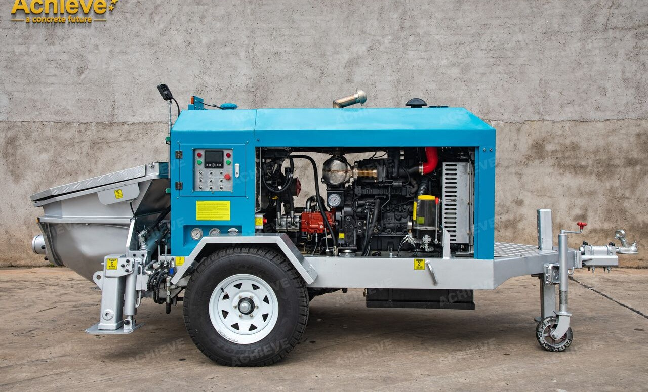 ACHIEVE New AP300-TDE European Version 【ACHIEVE】100% BRAND NEW !!! - Stationary concrete pump: picture 3 ACHIEVE New AP300-TDE European Version 【ACHIEVE】100% BRAND NEW !!! - Stationary concrete pump: picture 3
