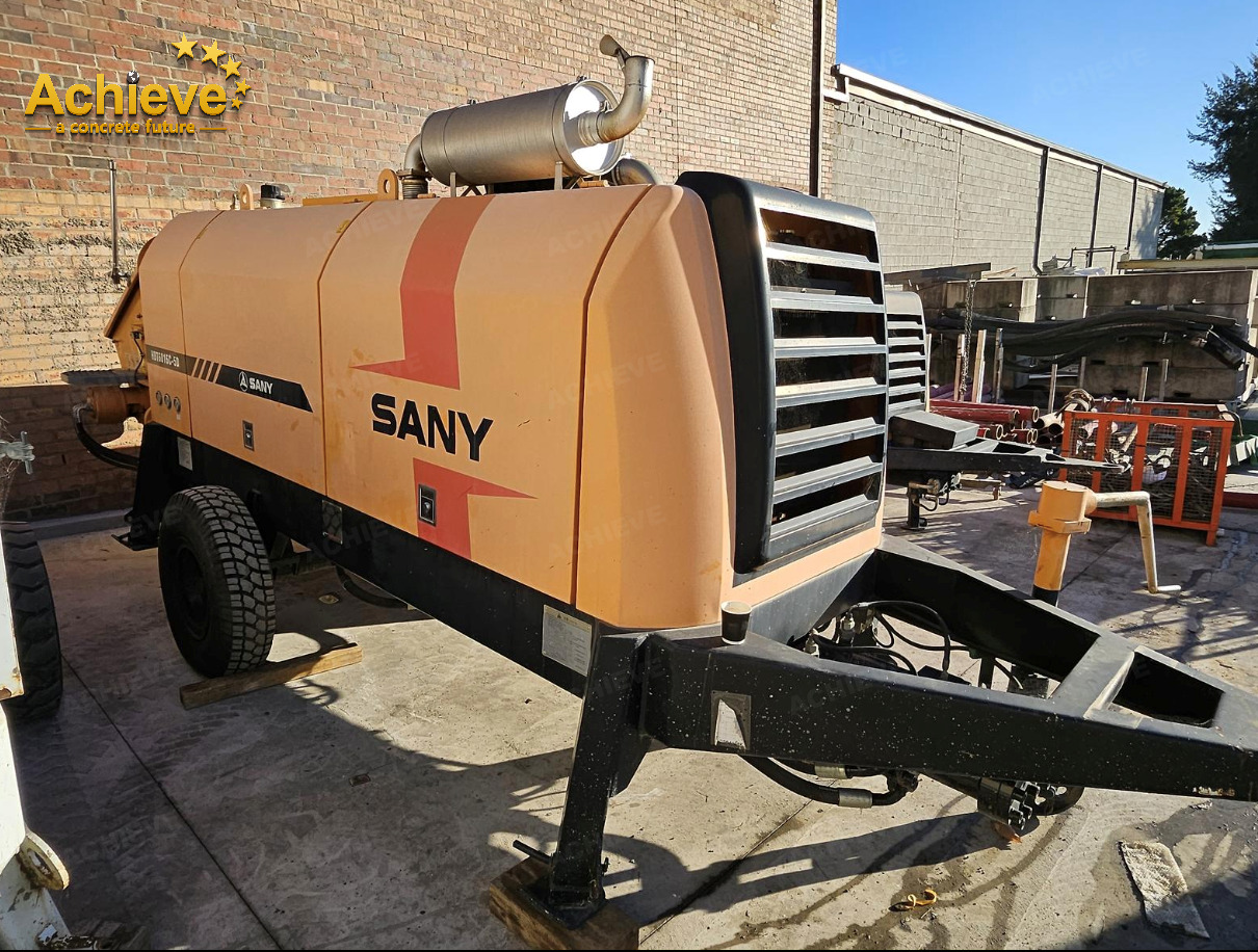 SANY 【ACHIEVE】TOP CONDITION!!! demo new low hours Sany Concrete Trailer Pump 2015 HBT6016C-5D - Stationary concrete pump: picture 3 SANY 【ACHIEVE】TOP CONDITION!!! demo new low hours Sany Concrete Trailer Pump 2015 HBT6016C-5D - Stationary concrete pump: picture 3