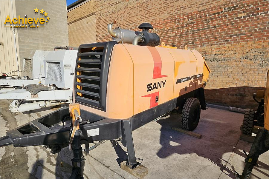 SANY 【ACHIEVE】TOP CONDITION!!! demo new low hours Sany Concrete Trailer Pump 2015 HBT6016C-5D - Stationary concrete pump: picture 2 SANY 【ACHIEVE】TOP CONDITION!!! demo new low hours Sany Concrete Trailer Pump 2015 HBT6016C-5D - Stationary concrete pump: picture 2