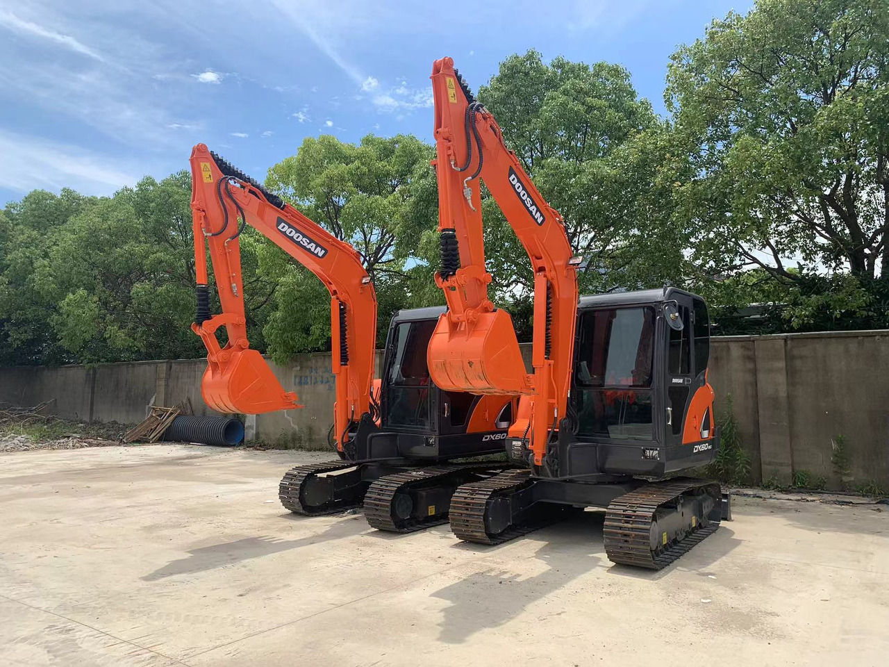 DOOSAN DX60 Good price 6 ton Small Excavator - Crawler excavator: picture 5 DOOSAN DX60 Good price 6 ton Small Excavator - Crawler excavator: picture 5
