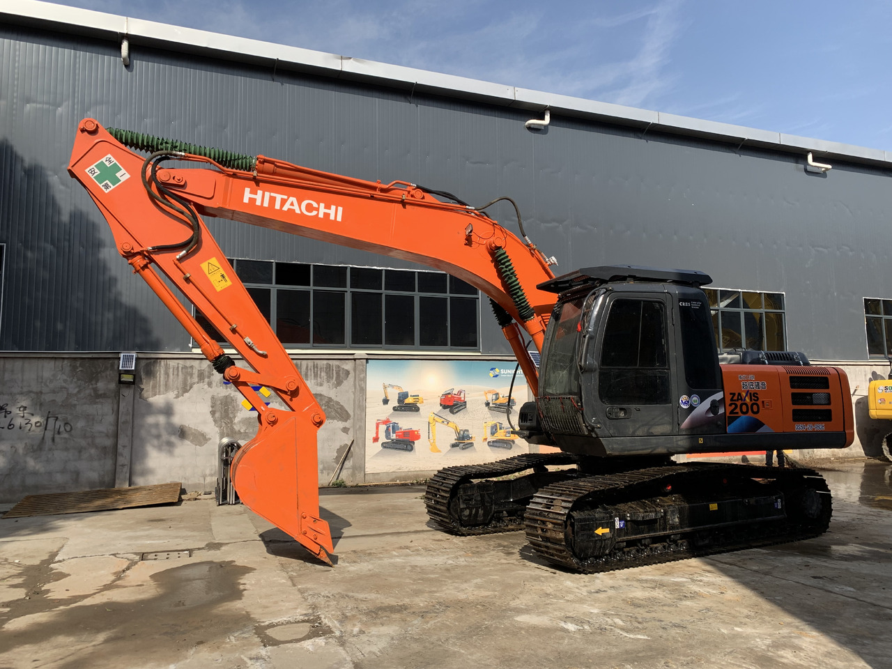 Hitachi Excavator Zaxis 200, 210, 240 Made in Japan - Crawler excavator: picture 2 Hitachi Excavator Zaxis 200, 210, 240 Made in Japan - Crawler excavator: picture 2