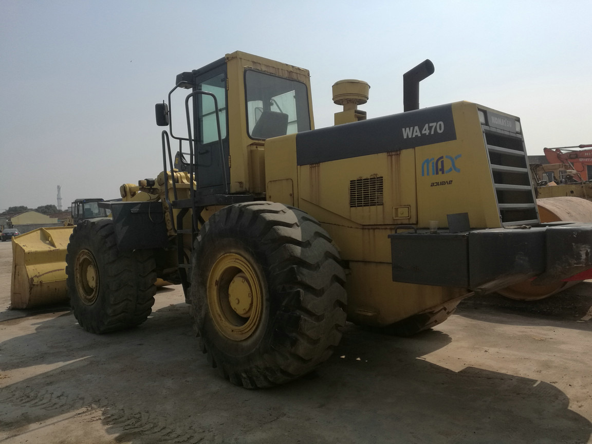 Komatsu Reliable Used Komatsu WA470-3 Wheel Loader | Perfect for Bulk Material Handling - Wheel loader: picture 4 Komatsu Reliable Used Komatsu WA470-3 Wheel Loader | Perfect for Bulk Material Handling - Wheel loader: picture 4