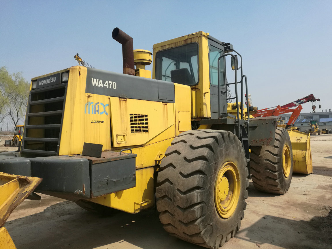 Komatsu Reliable Used Komatsu WA470-3 Wheel Loader | Perfect for Bulk Material Handling - Wheel loader: picture 5 Komatsu Reliable Used Komatsu WA470-3 Wheel Loader | Perfect for Bulk Material Handling - Wheel loader: picture 5