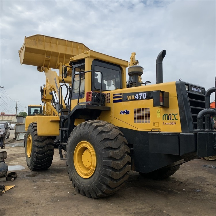 Komatsu Used Wheel Loader Komatsu WA470 22.1 Ton SAA6D125E Engine 4.2m³ Bucket Loader - Wheel loader: picture 3 Komatsu Used Wheel Loader Komatsu WA470 22.1 Ton SAA6D125E Engine 4.2m³ Bucket Loader - Wheel loader: picture 3