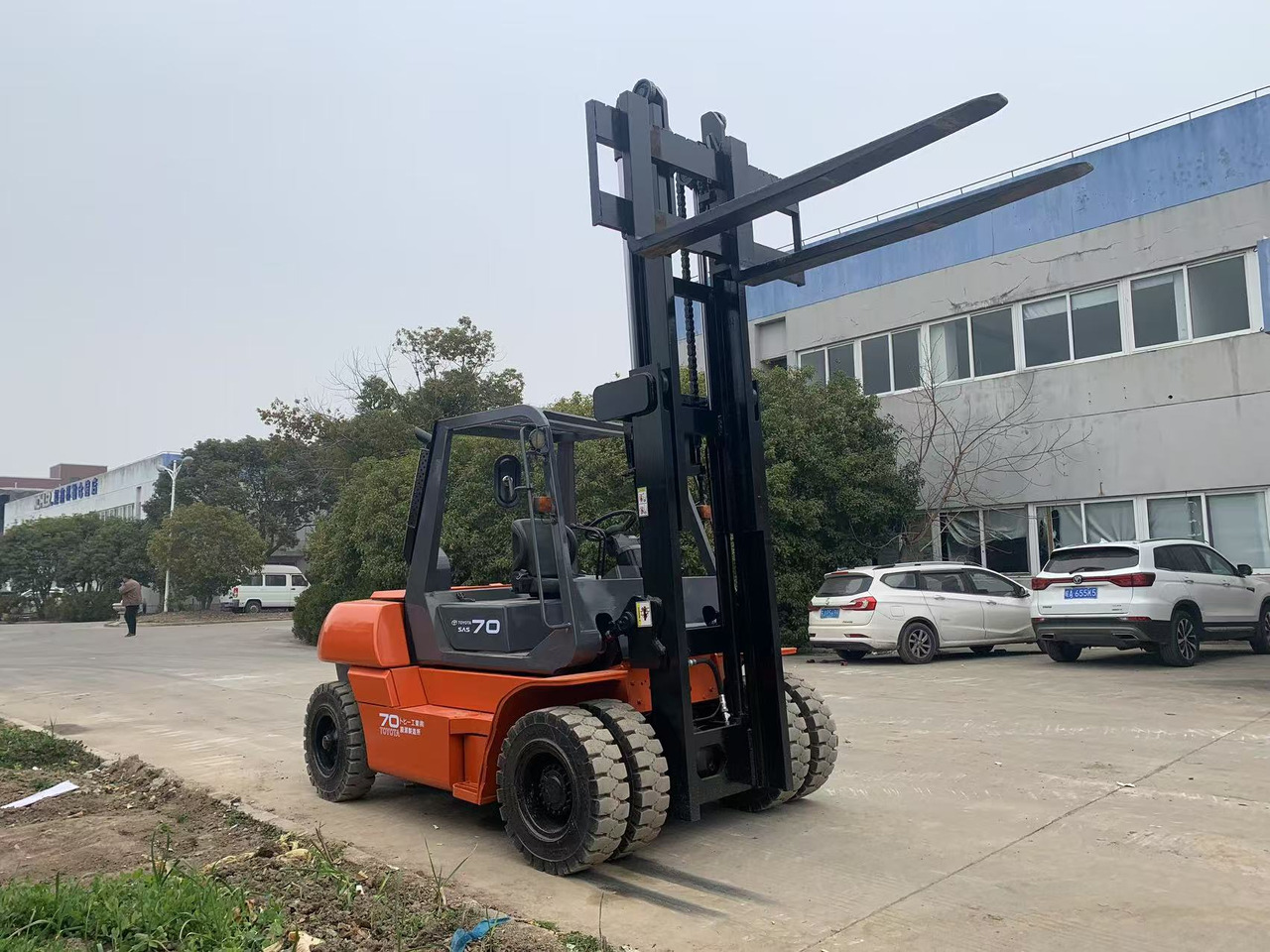 Toyota FD70 Secondhand 7 ton Forklift - Diesel forklift: picture 3 Toyota FD70 Secondhand 7 ton Forklift - Diesel forklift: picture 3