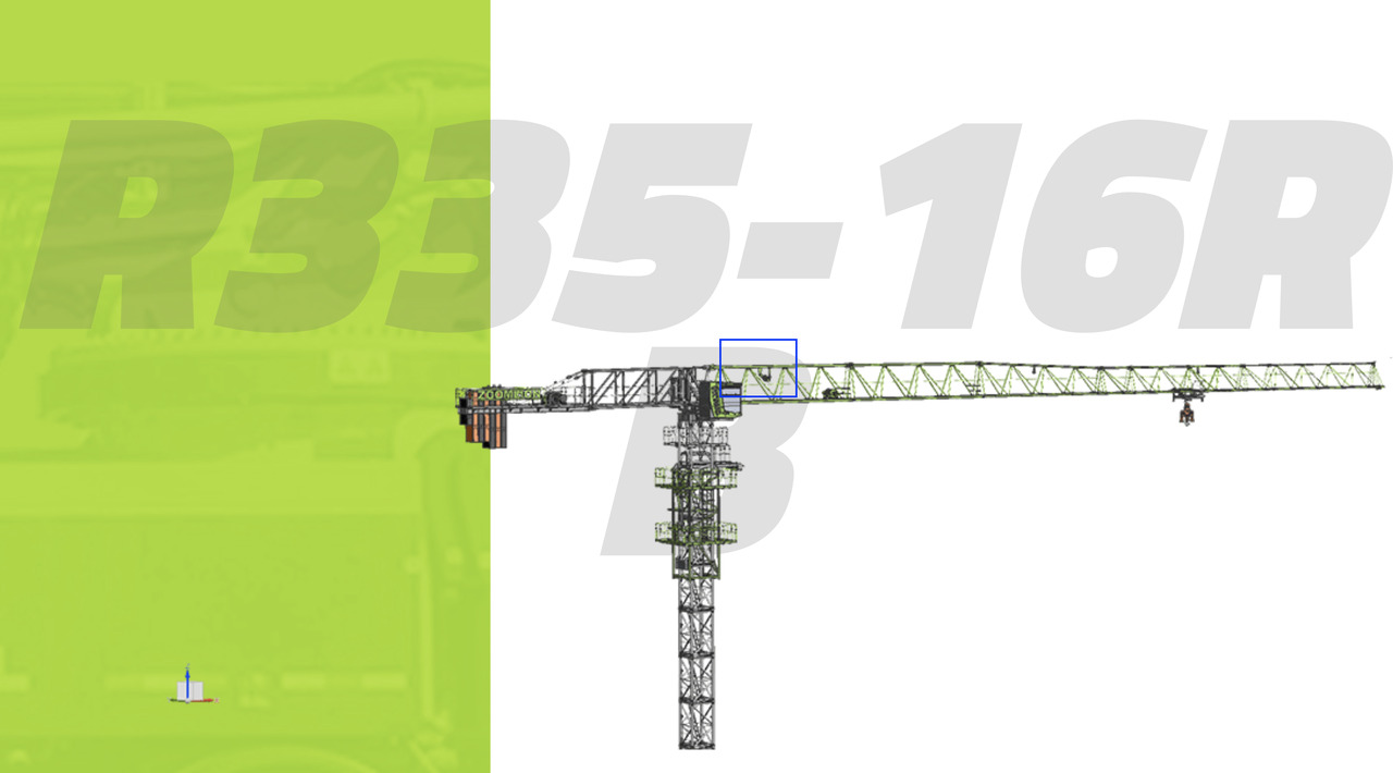 ZOOMLION R335.16RB - Tower crane: picture 1 ZOOMLION R335.16RB - Tower crane: picture 1