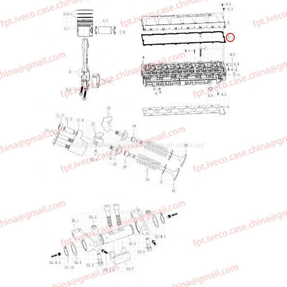 MAN D2066 Cylinder head cover gasket 03905-0177 - Engine gasket for Truck: picture 1 MAN D2066 Cylinder head cover gasket 03905-0177 - Engine gasket for Truck: picture 1
