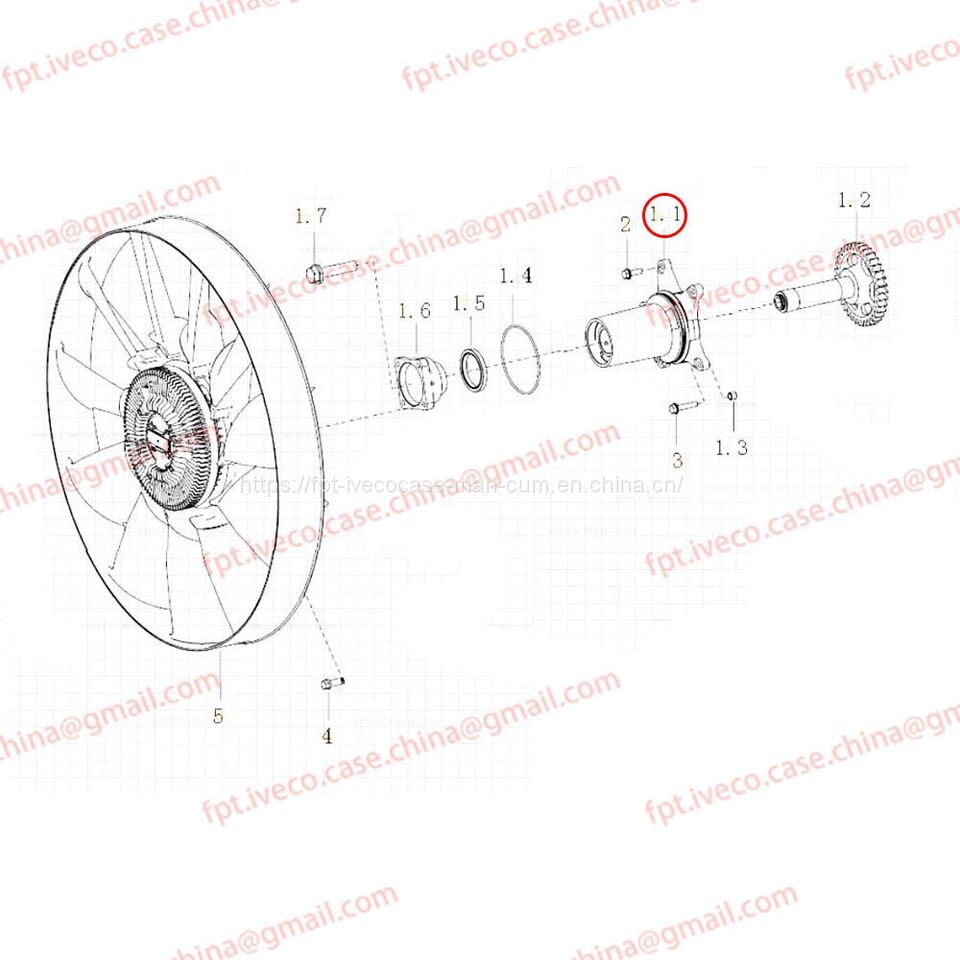 MAN D2066 Fan tray housing 06609-5006 - Fan for Truck: picture 1 MAN D2066 Fan tray housing 06609-5006 - Fan for Truck: picture 1