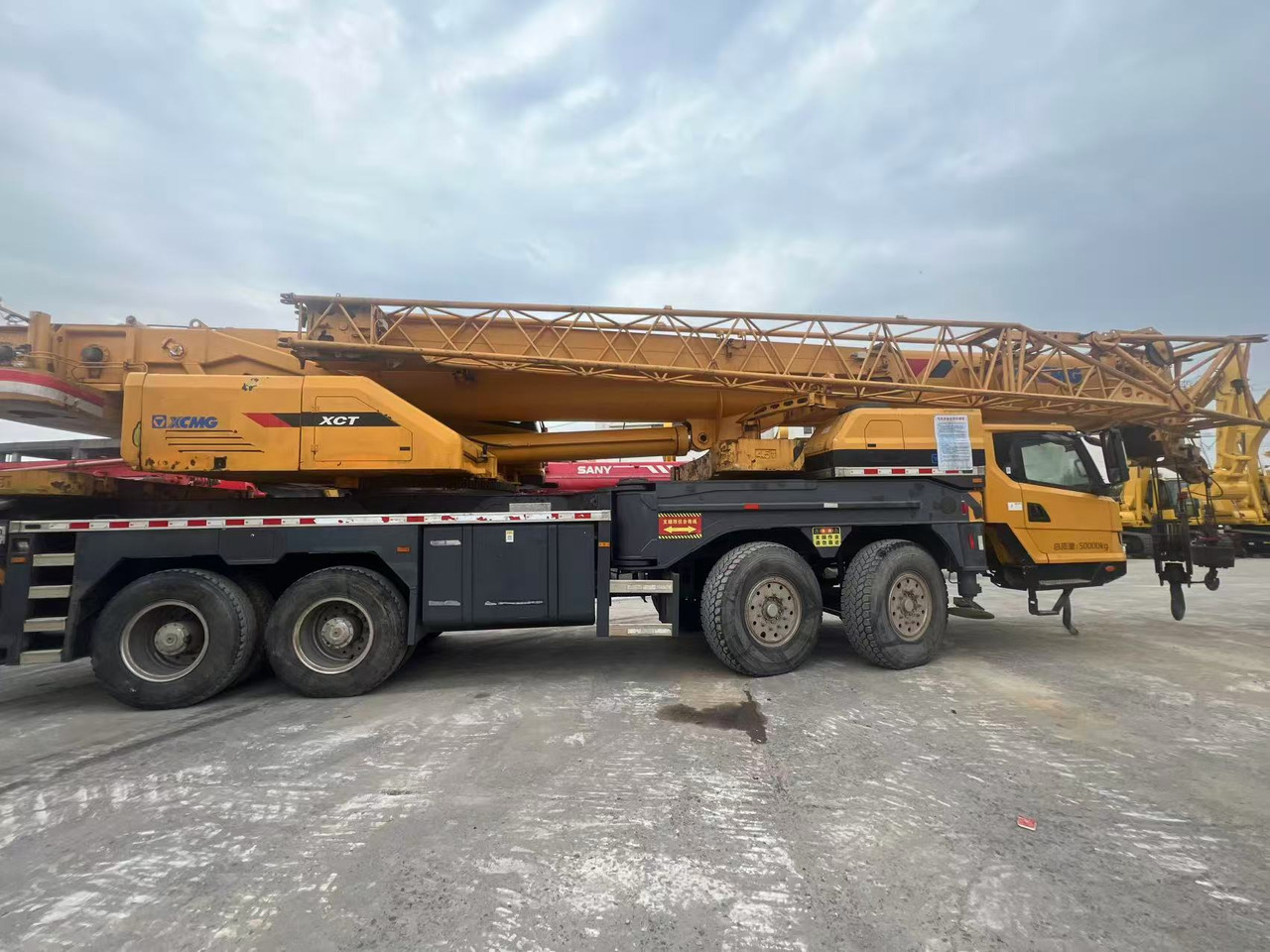 XCMG XCT80L5 - Mobile crane: picture 4 XCMG XCT80L5 - Mobile crane: picture 4