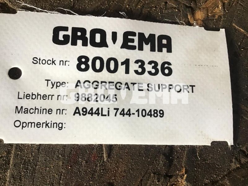 Liebherr Aggregate Support - Gearbox: picture 2 Liebherr Aggregate Support - Gearbox: picture 2