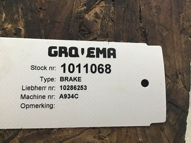 Liebherr Brake - Brake drum: picture 3 Liebherr Brake - Brake drum: picture 3