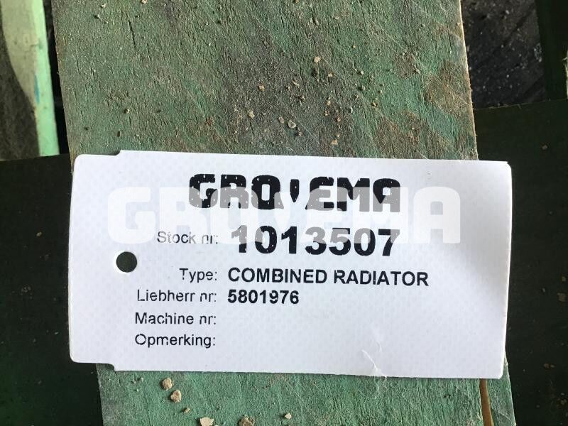Liebherr Combined Radiator - Radiator: picture 3 Liebherr Combined Radiator - Radiator: picture 3