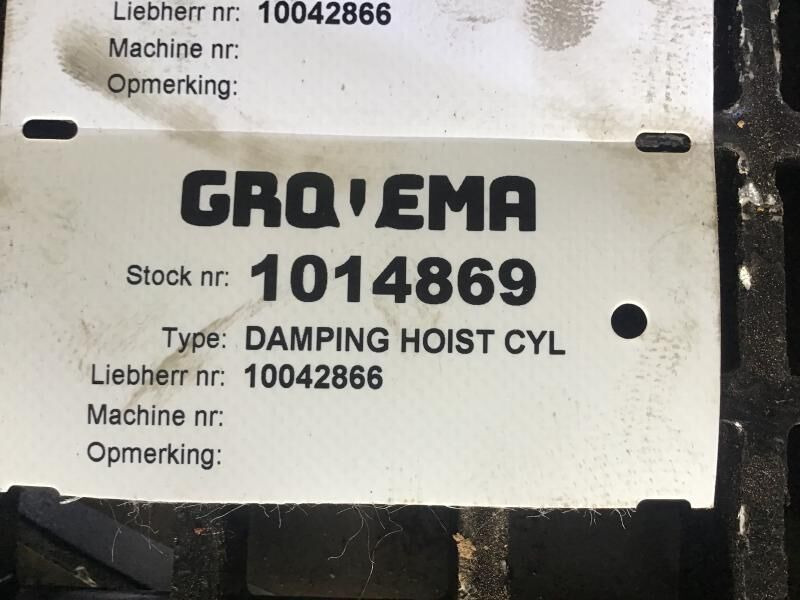 Liebherr Cylinder - Hydraulic cylinder: picture 2 Liebherr Cylinder - Hydraulic cylinder: picture 2