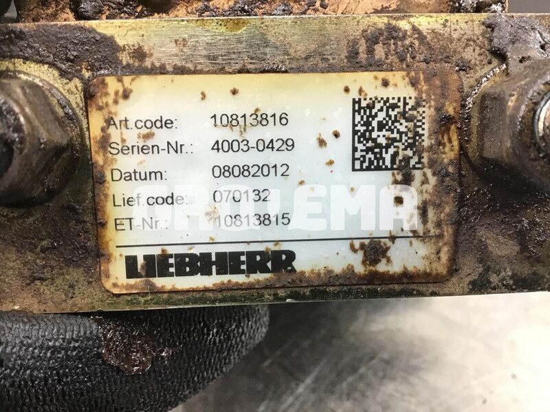 Liebherr Distribution Block - Hydraulics: picture 3 Liebherr Distribution Block - Hydraulics: picture 3