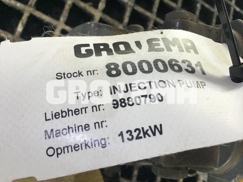 Liebherr Injection pump - Fuel pump: picture 3 Liebherr Injection pump - Fuel pump: picture 3