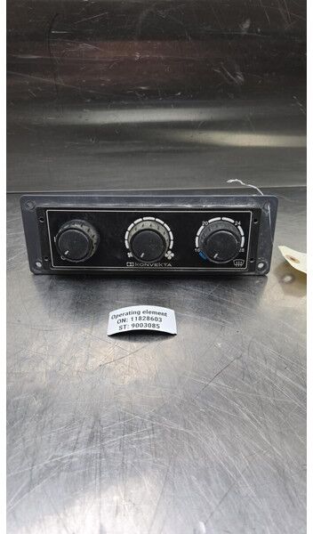 Liebherr Operating Element - Dashboard: picture 1 Liebherr Operating Element - Dashboard: picture 1