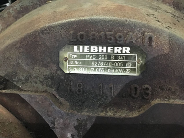 Liebherr PVG 300 B 341 - Steering pump: picture 2 Liebherr PVG 300 B 341 - Steering pump: picture 2