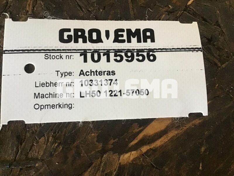 Liebherr Rearaxle - Rear axle: picture 1 Liebherr Rearaxle - Rear axle: picture 1