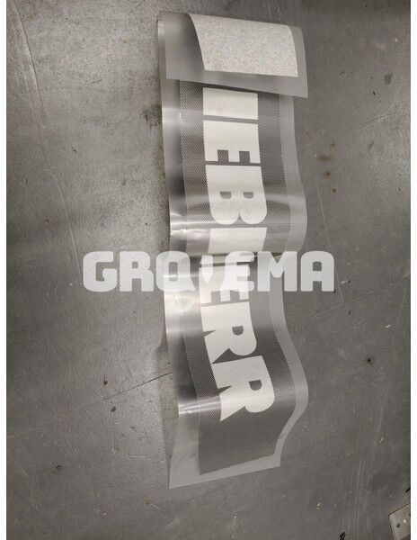 Liebherr Sticker L538 - Bumper: picture 1 Liebherr Sticker L538 - Bumper: picture 1