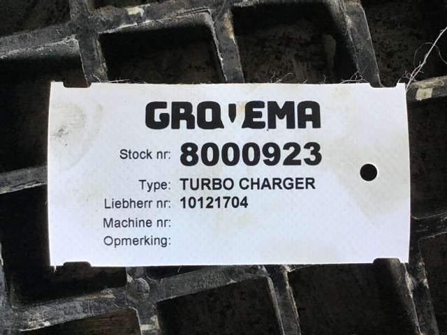 Liebherr Turbo Charger - Turbo: picture 5 Liebherr Turbo Charger - Turbo: picture 5