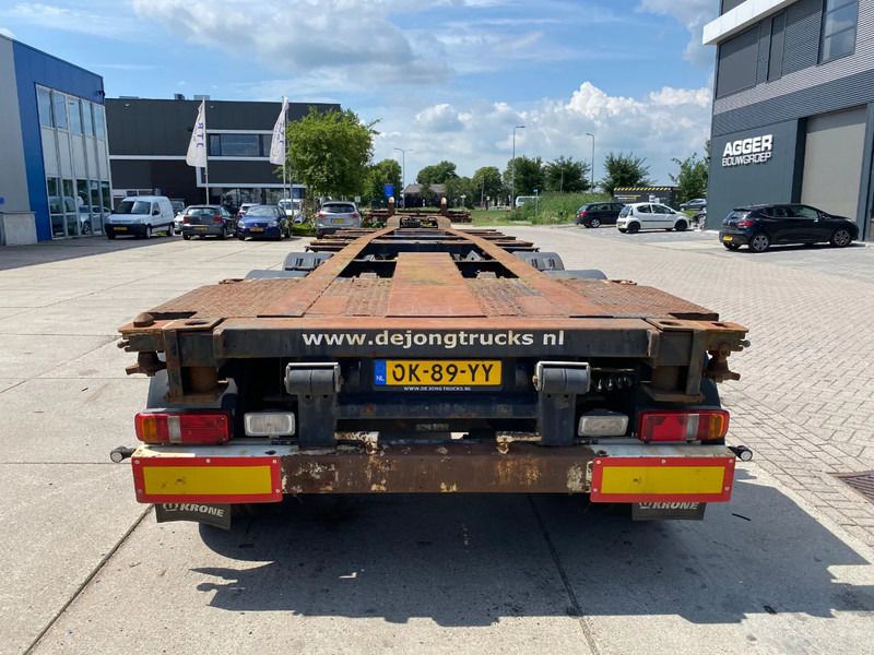 Krone SD Chassis / ADR / 2x Extendable / MB + Disc / 2x Lift Axle - Container transporter/ Swap body semi-trailer: picture 2 Krone SD Chassis / ADR / 2x Extendable / MB + Disc / 2x Lift Axle - Container transporter/ Swap body semi-trailer: picture 2