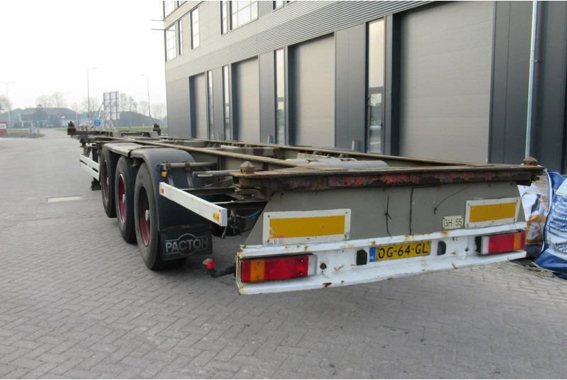 Pacton Container Chassis / BPW + DISC - Container transporter/ Swap body semi-trailer: picture 2 Pacton Container Chassis / BPW + DISC - Container transporter/ Swap body semi-trailer: picture 2